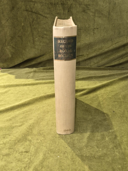 The Record of the Royal Society of London for the Promotion of Natural Knowledge3