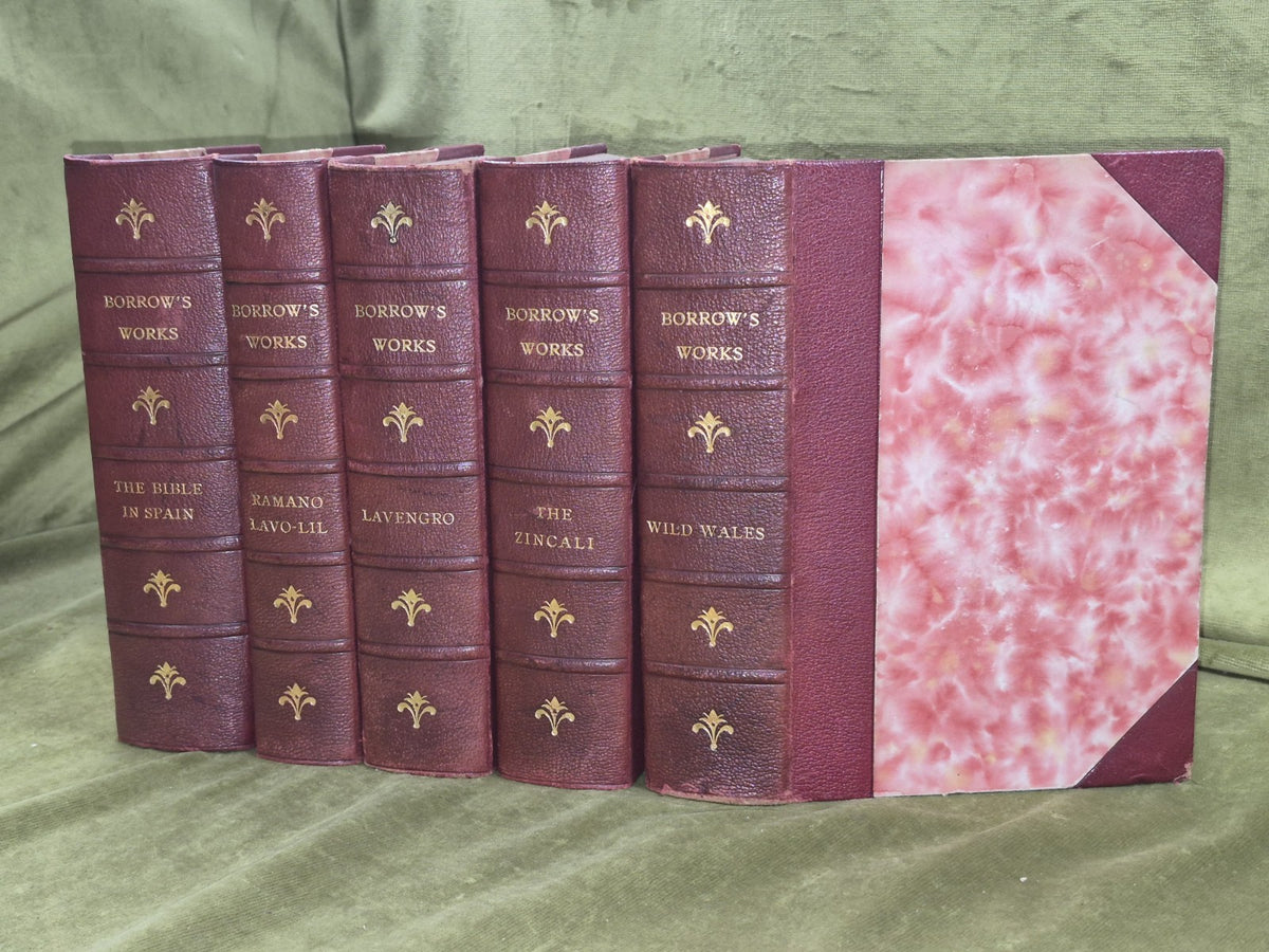 George Borrow John Murray Wild Wales Lavengro Ramano Lavo-Lil Bible in Spain 0