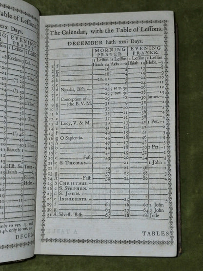 The Book of Common Prayer Sacraments Psalter Charles Eyre William Strahan 17738