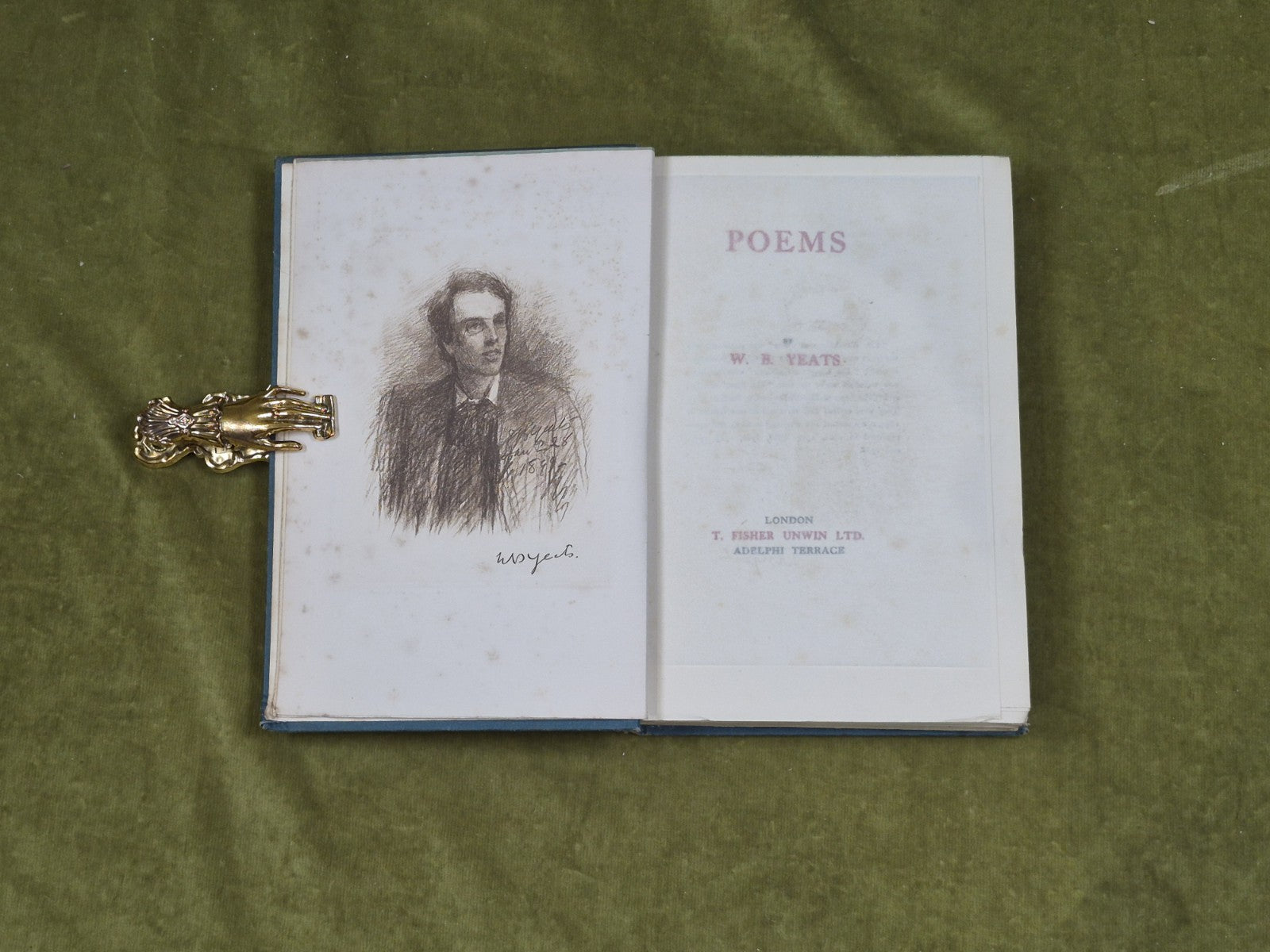 Poems by W. B. Yeats , T Fisher Unwin 19204