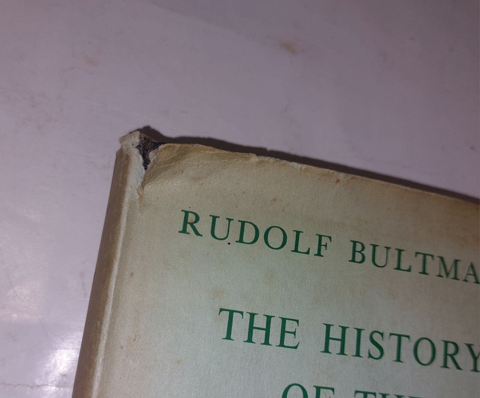 The History of the Synoptic Tradition By Rudolf Bultmann 1st Edition (1963) Book2
