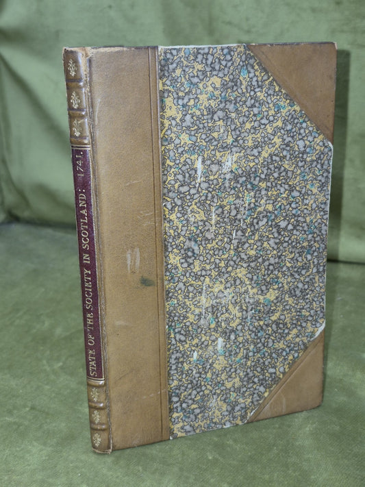 State of the Society in Scotland for Propagating Christian Knowledge 1741 SSPCK0