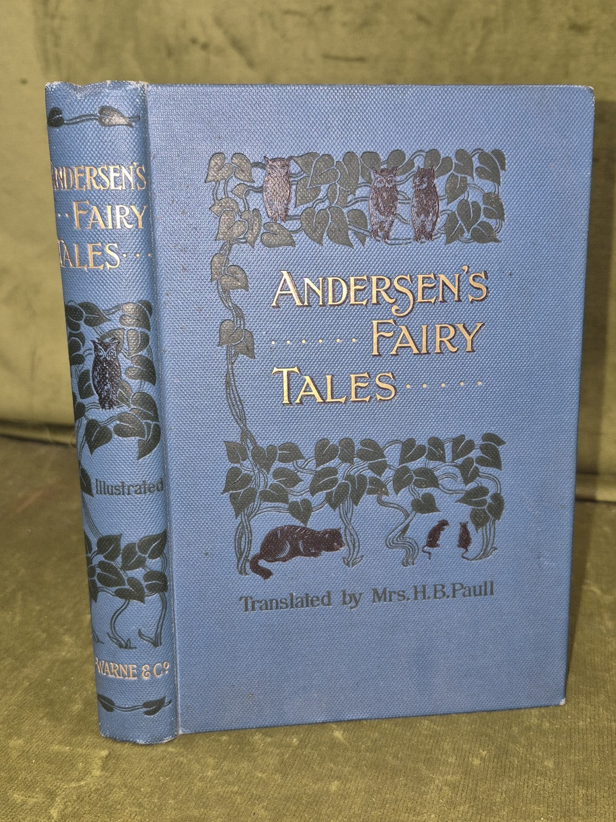Andersen's Fairy Tales Paull 1897 Frederick Warne and Co Illustrated0