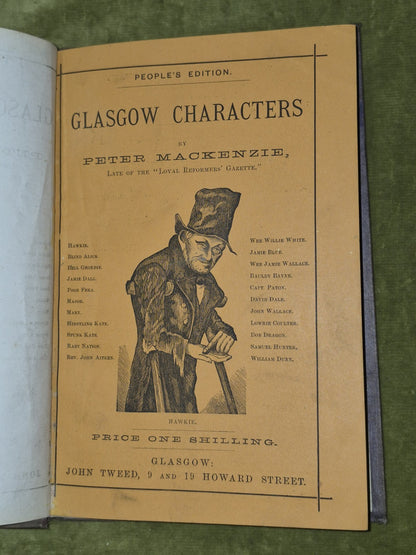 Glasgow Characters Peter Mackenzie 1857 John Tweed People's Edition3