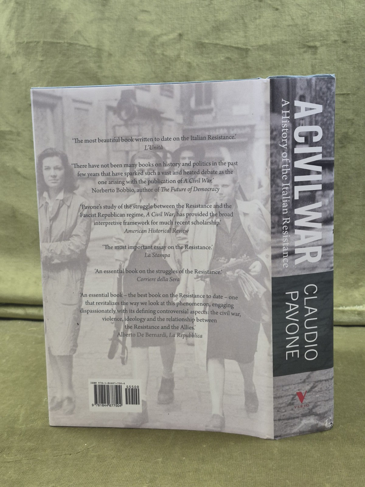 A Civil War Claudio Pavone Hardback 2013 1