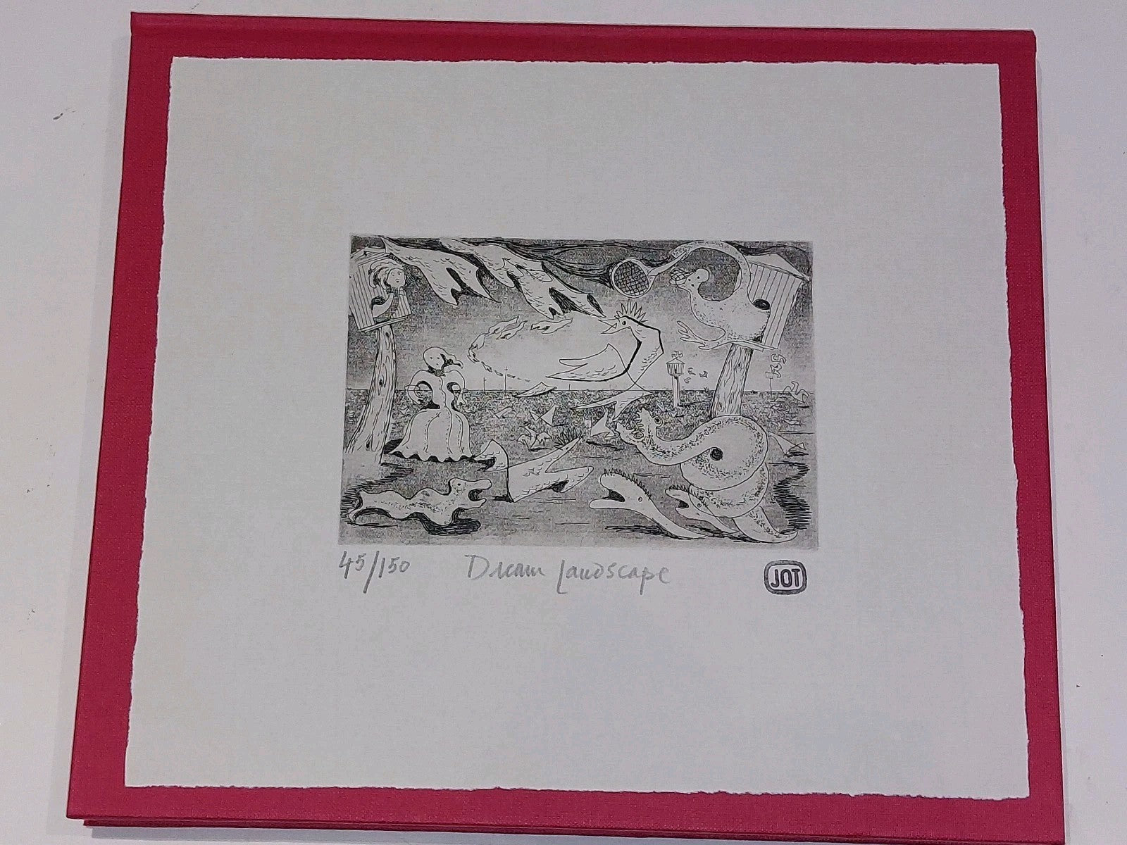 Limited Edition Julian Trevelyan Catalogue Raisonne + Uneditioned Etching Bohun10