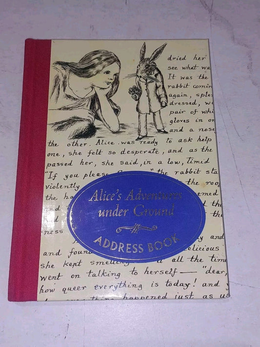 Alice's Adventures Under Ground Address Book [The British Library]0