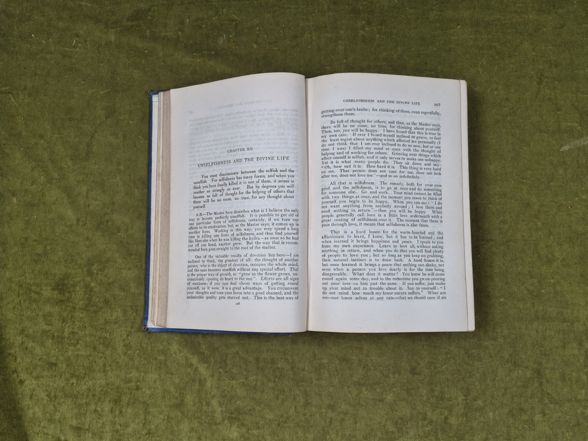 TALKS ON THE PATH OF OCCULTISM - 1926 1st Ed. - Besant & Leadbeater , Ex Lib5