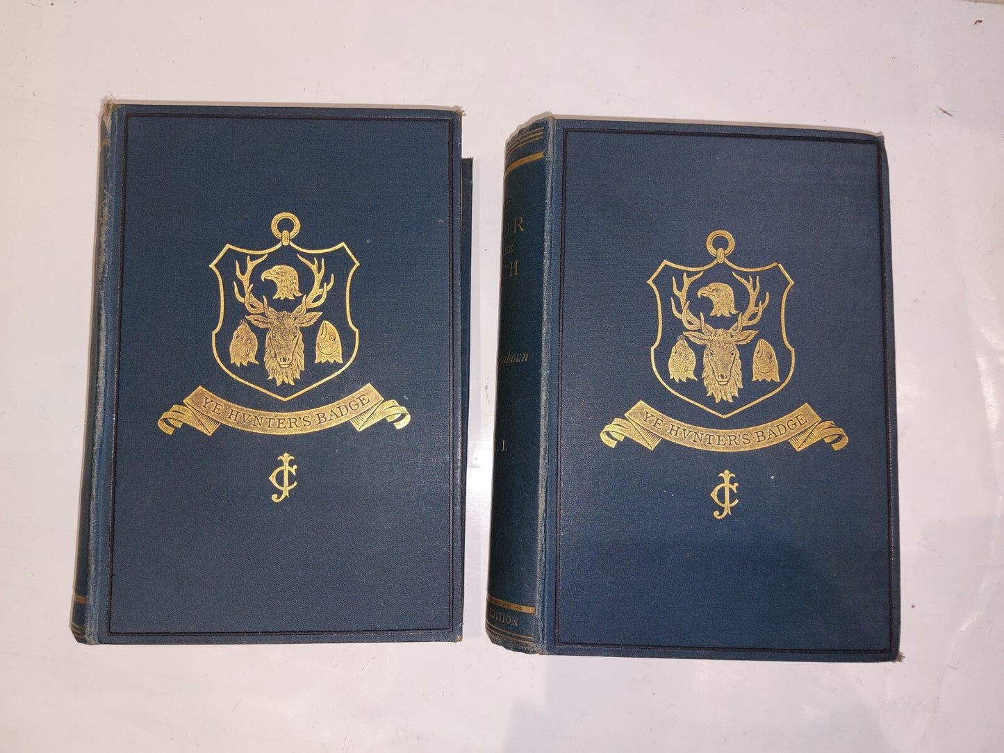 The Moor and the Loch (vol. 1 & 2) John Colquhoun. Volume 1 And 2 1884 2