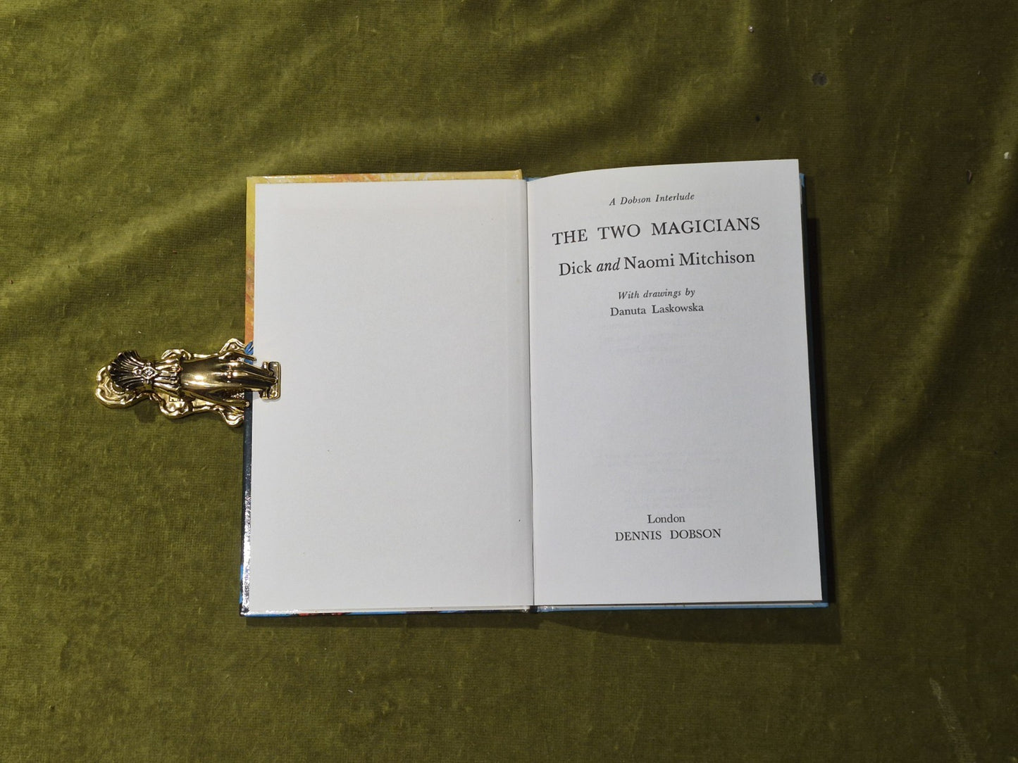 The Two Magicians - Naomi Mitchison - Dobson Interludes 1978 1st Edition  HB3