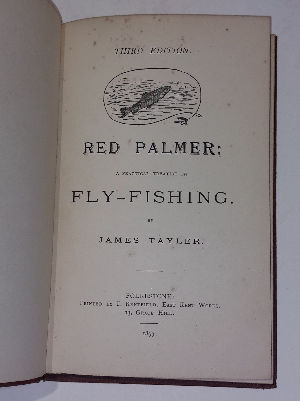 Red Palmer A Practical Treatise On Fly Fishing by James Tayler (1893)2