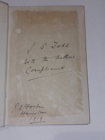 VERMELLES - NOTES ON THE WESTERN FRONT BY A CHAPLAIN 1918 Signed By E. A. Forbes2