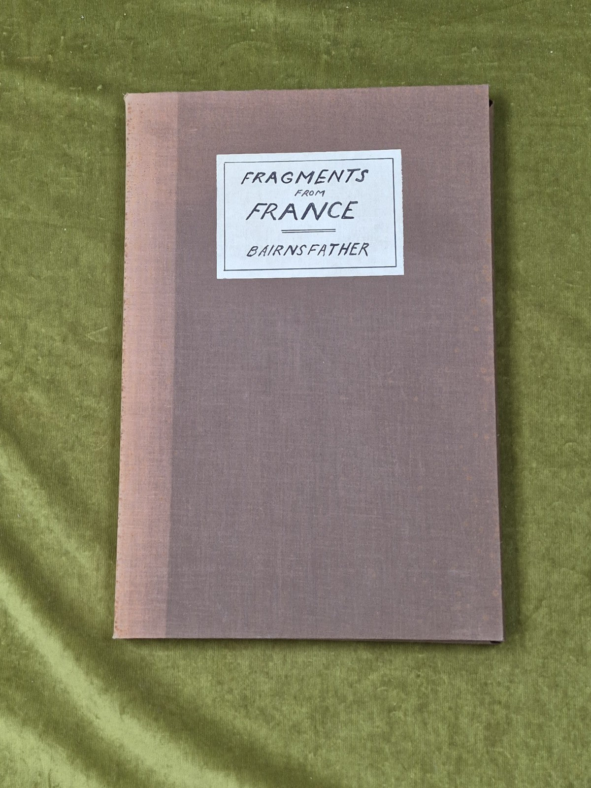 Fragments From France Vols 1-5 - Bruce Bairnfather , Bystander 1910s PBs in case0