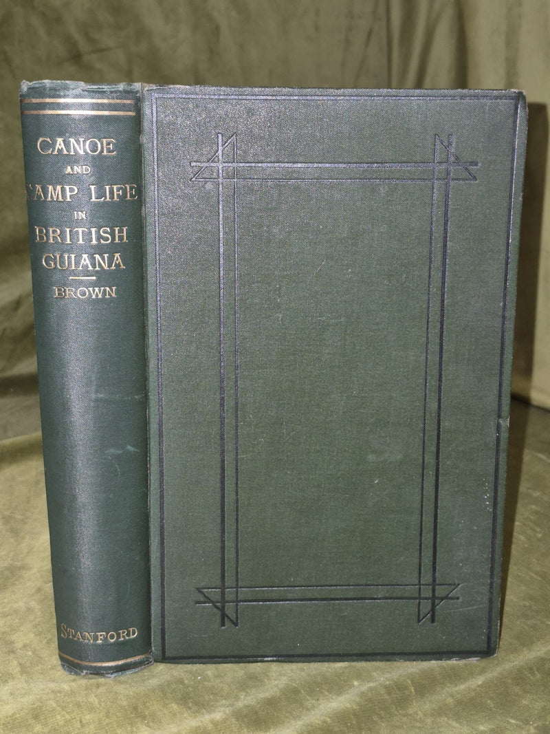 Canoe and Camp Life in British Guiana (1876) Barrington Brown0