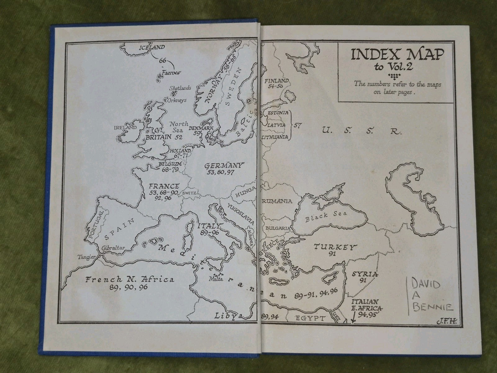 An Atlas History of the Second Great War Horrabin Vols 1-7 Thomas Nelson and Son8
