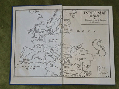 An Atlas History of the Second Great War Horrabin Vols 1-7 Thomas Nelson and Son8