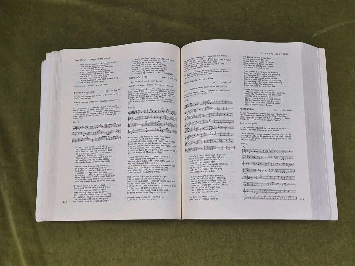 Sam Henry's Songs of the People  - University of Georgia 1990 PB5