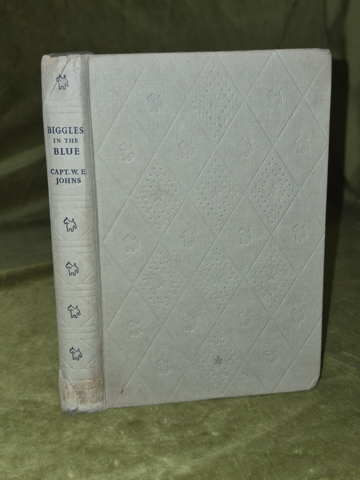 1953 First Edition Captain W E Johns Biggles In The Blue2