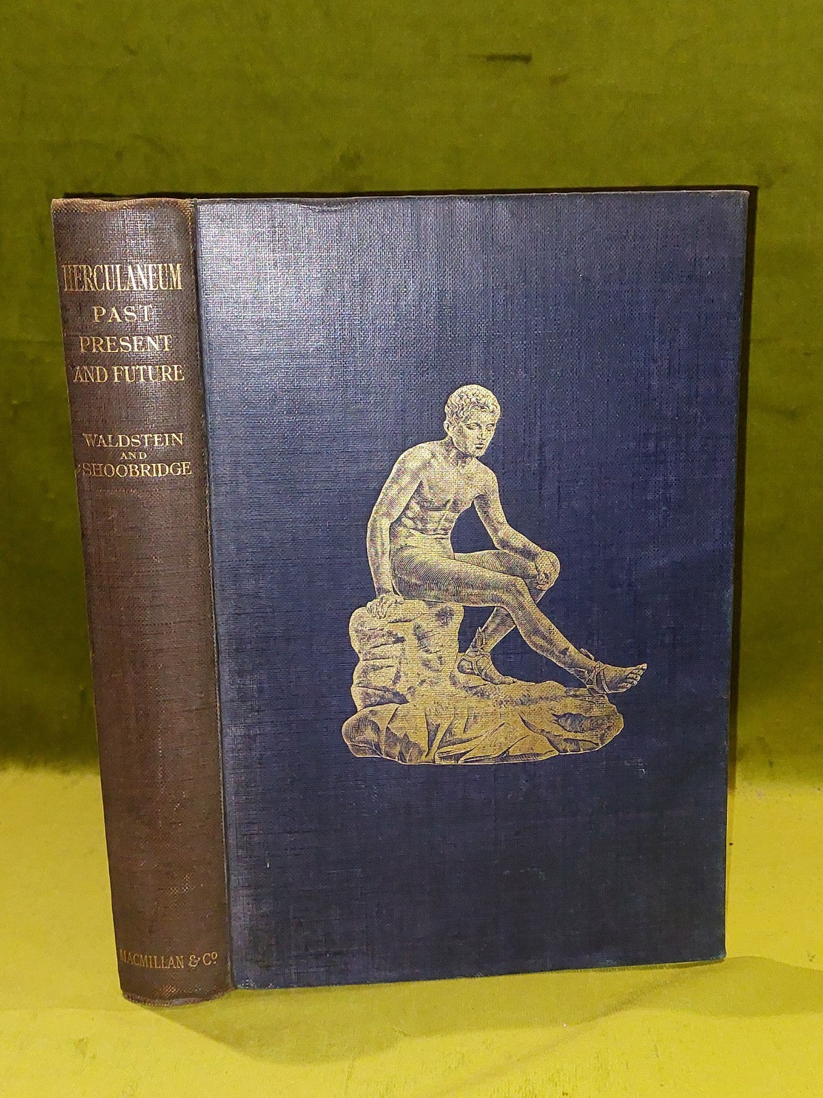 HERCULANEUM: Past, Present And Future. By Charles Waldstein: 1908 Edition Ilust 0