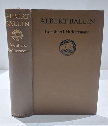 Albert Ballin (1922) By Bernhard Huldermann Hb Book  German Shipping Magnate0