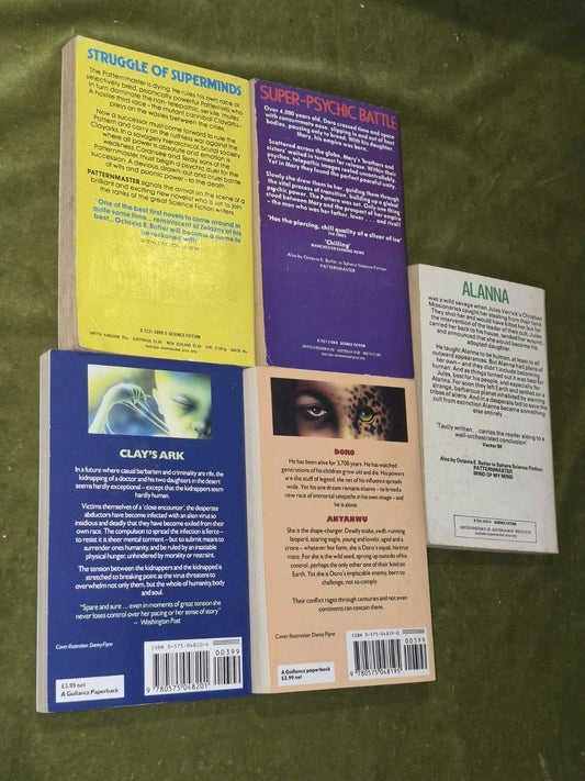 Patternist Series Octavia Butler Survivor Clay's Ark Mind of My Mind 1st Sphere1
