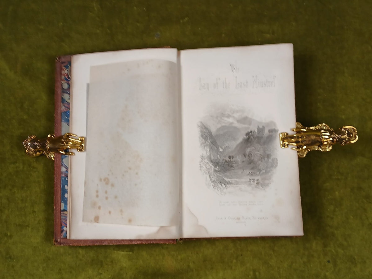 The  Lay of the Last Minstrel - Sir Walter Scott , A & C Black , 1854 Decorative3