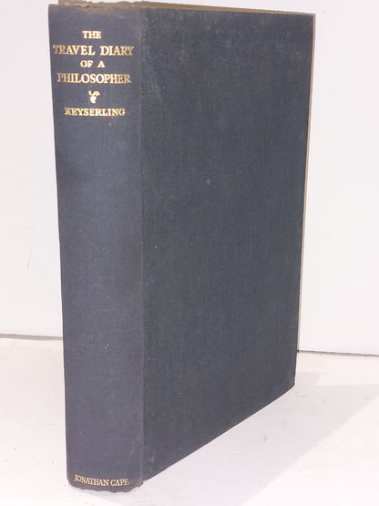 The Travel Diary Of A Philosopher by Count Hermann Keyserling, Complete (1927)3