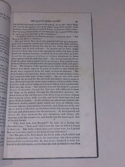 One In A Thousand Or, The Days Of Henry Iv (1837) Hb Book4