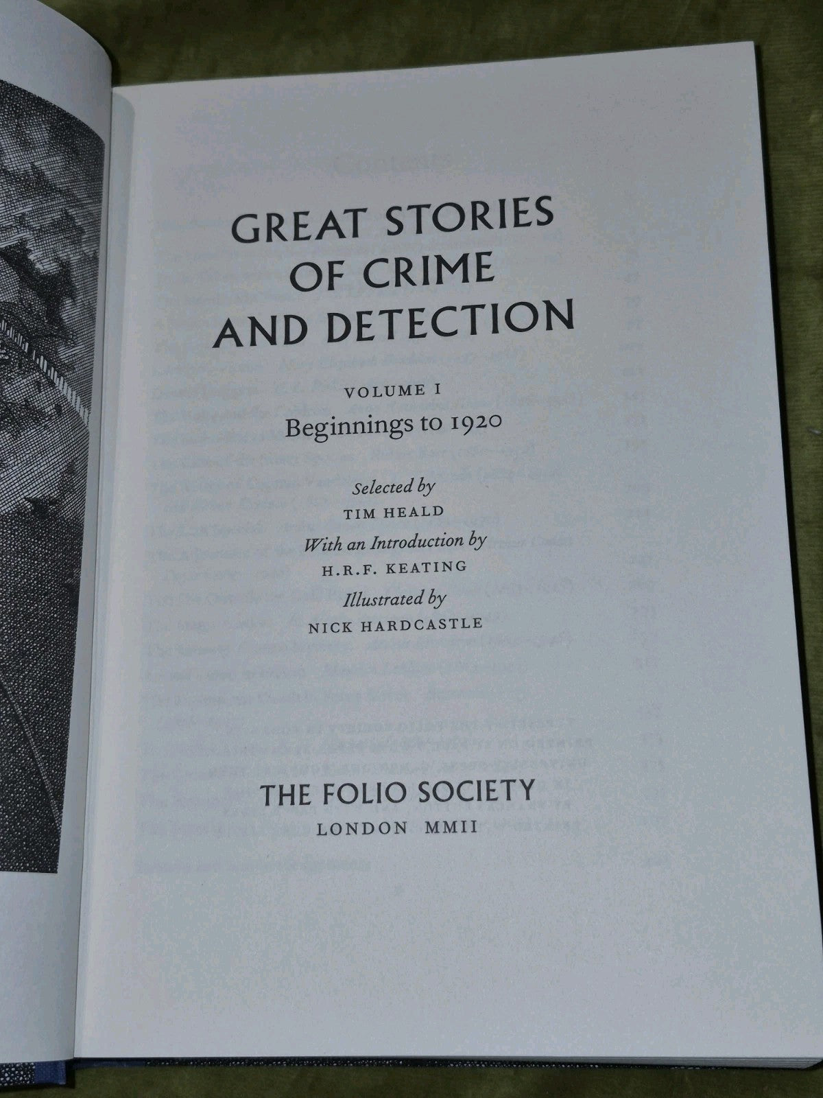 Folio Society, Great Stories Of Crime And Detective Fiction (2002 Second Print)8