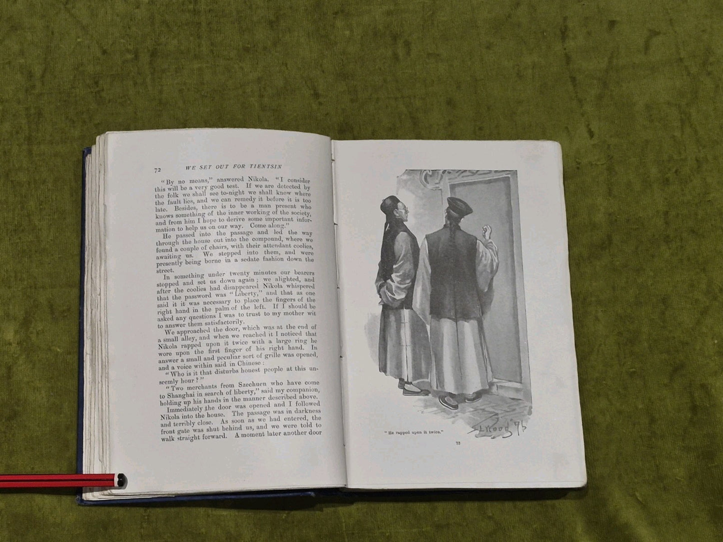 DOCTOR NIKOLA - Guy Boothby [1896 3rd Edition] Illustrated by Stanley L. Wood7