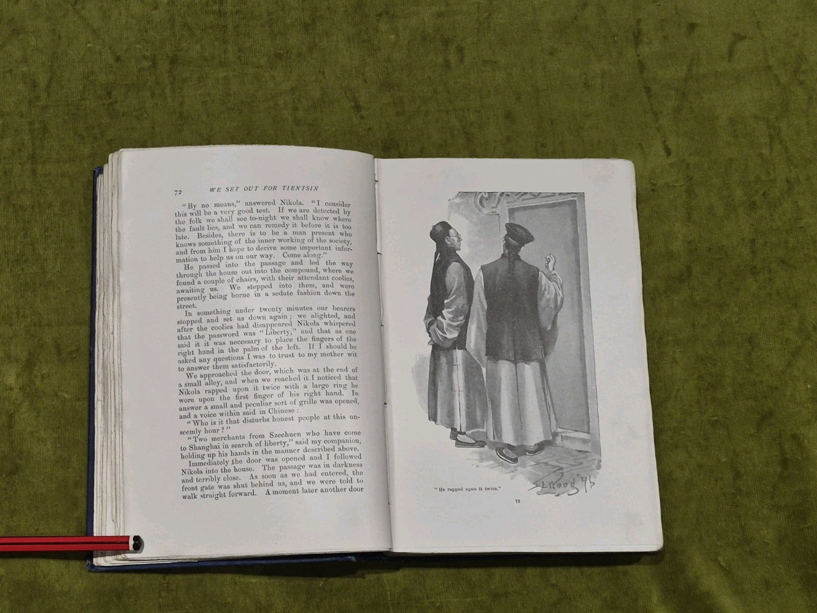 DOCTOR NIKOLA - Guy Boothby [1896 3rd Edition] Illustrated by Stanley L. Wood7