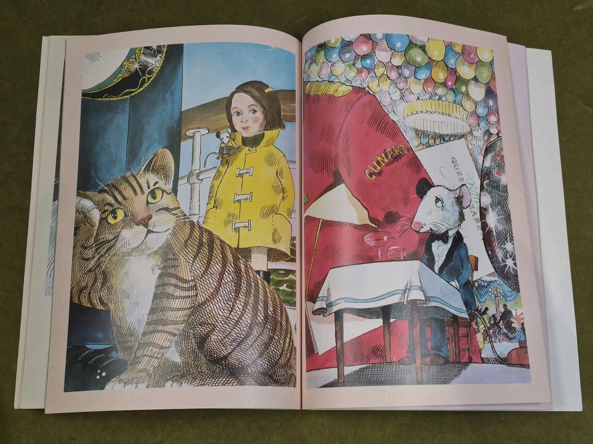 Scouse The Mouse Softback Book 1977 Donald Pleasence Ringo Starr Beatles RARE9