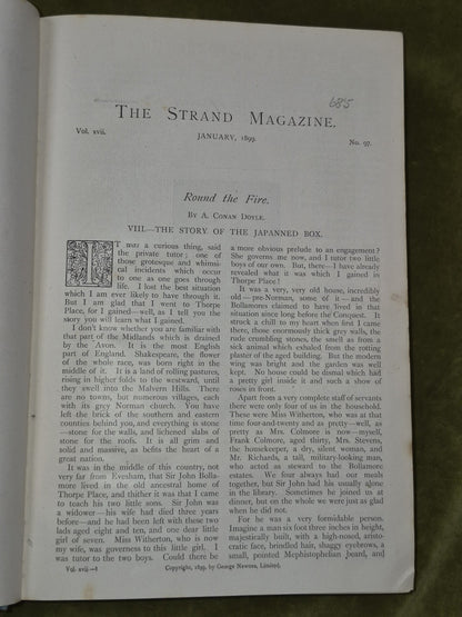 The Strand Magazine XVII 1899 Jan June Vol 176