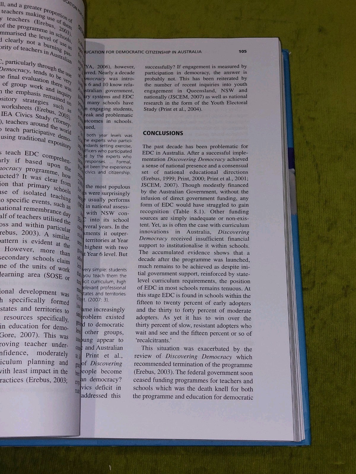 SAGE Handbook of Education for Citizenship and Democracy [SAGE] 2008 Hb Book5