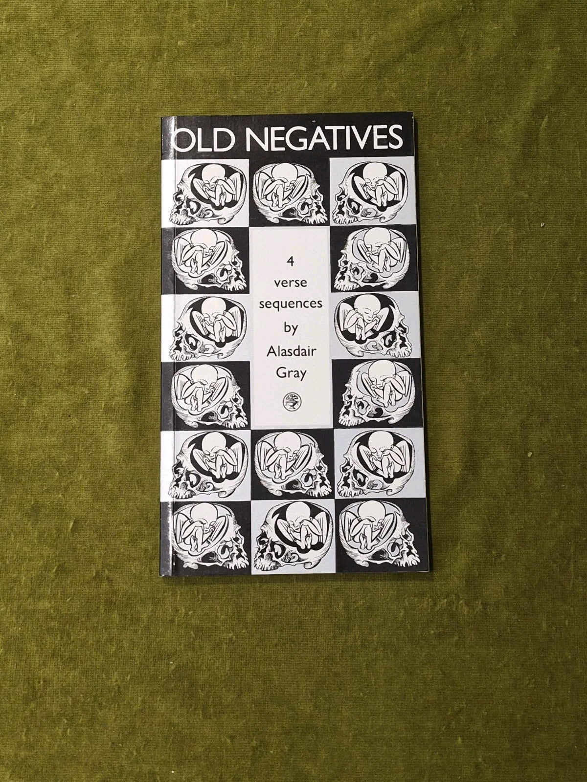 Alasdair Gray (SIGNED) Old Negatives : Four Verse Sequences 19890