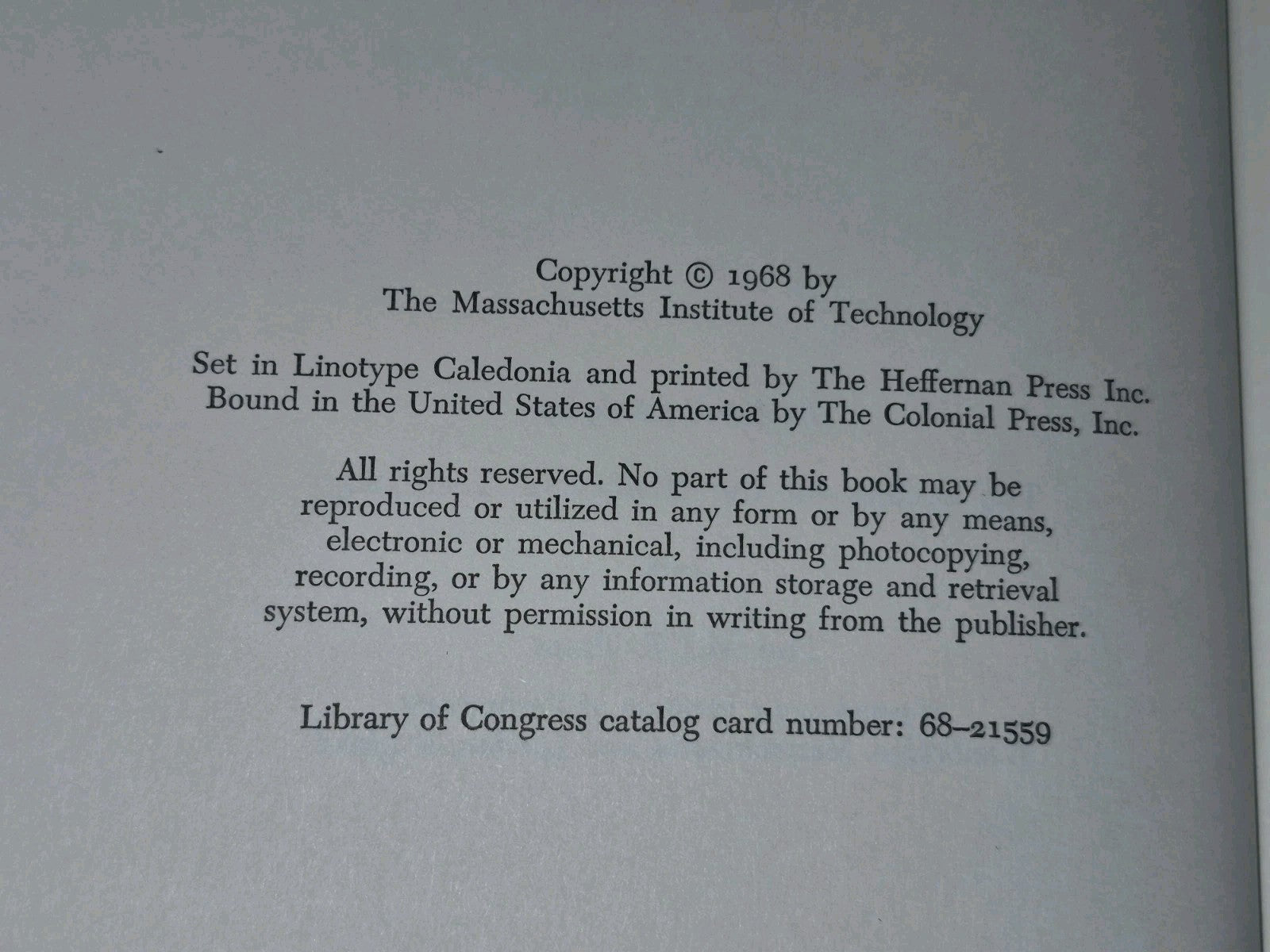 FERGUSON, EUGENE S Bibliography of the history of technology (1968)3