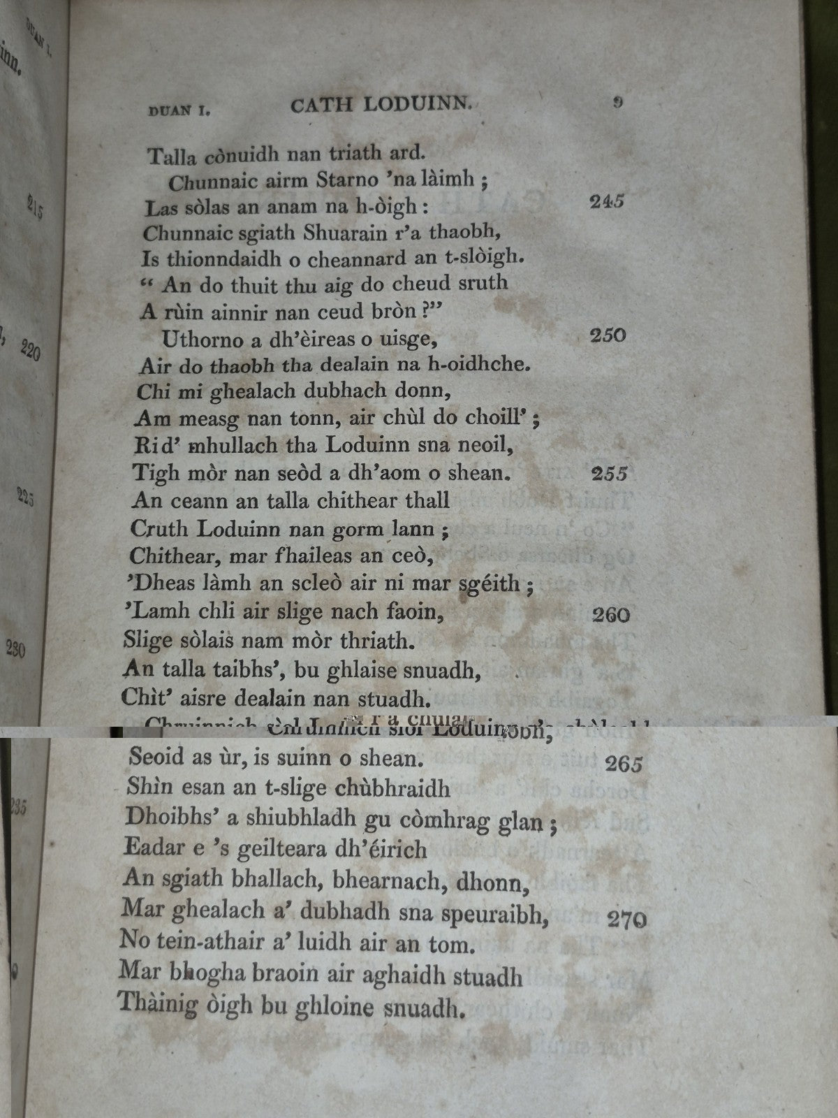 Dana Oisein Mhic Fhinn Air an Cur Amach Gaeltachd 1818 Duneidin4