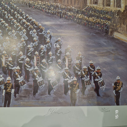 Horseguards 1964 By Terence Brind Limited Edition Print Signed. Parade Painting.6