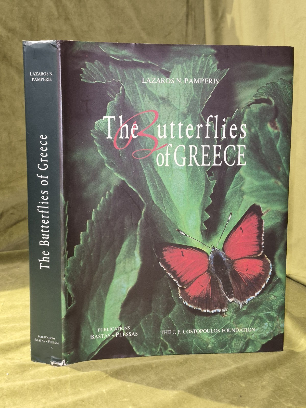 The Butterflies Of Greece Lazaros Pamperis Signed 1st Edition0