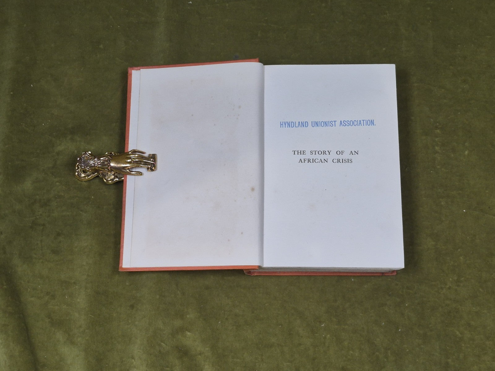 Story of an African Crisis - F E Garrett , Constable 1897 HB4