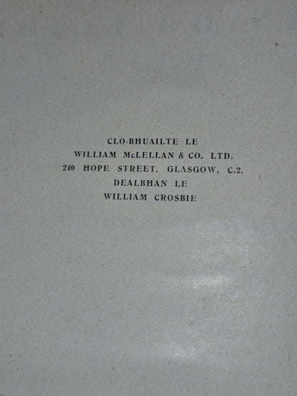 Dain Do Eimhir Le Somhairle Mac Ghill Eathain First Edition 1943 Maclellan7