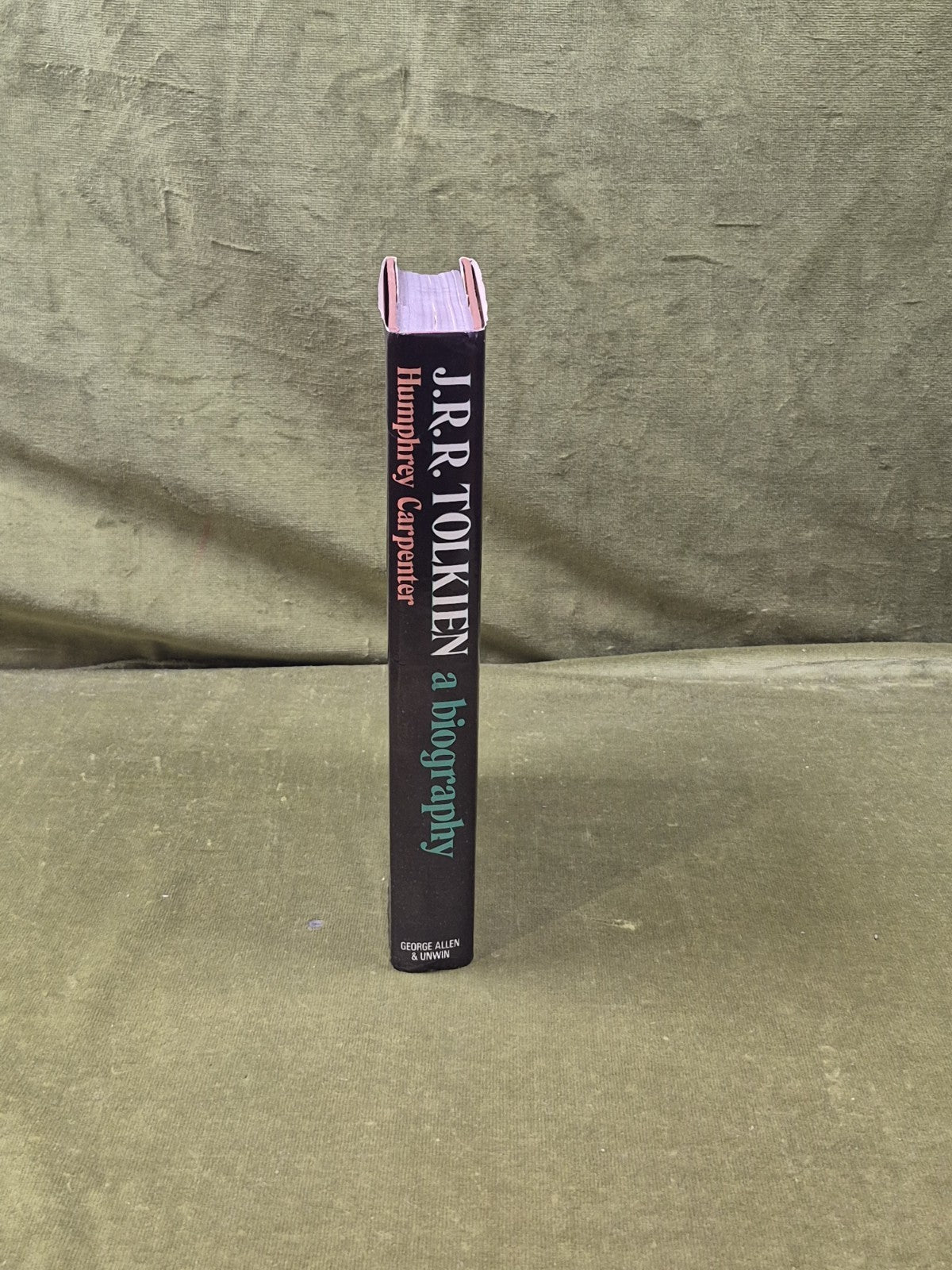 J.R.R. TOLKIEN: A BIOGRAPHY BY HUMPHREY CARPENTER 1977 1st HB DJ2