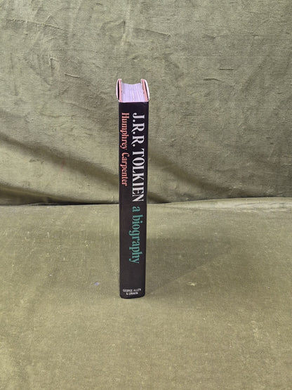 J.R.R. TOLKIEN: A BIOGRAPHY BY HUMPHREY CARPENTER 1977 1st HB DJ2