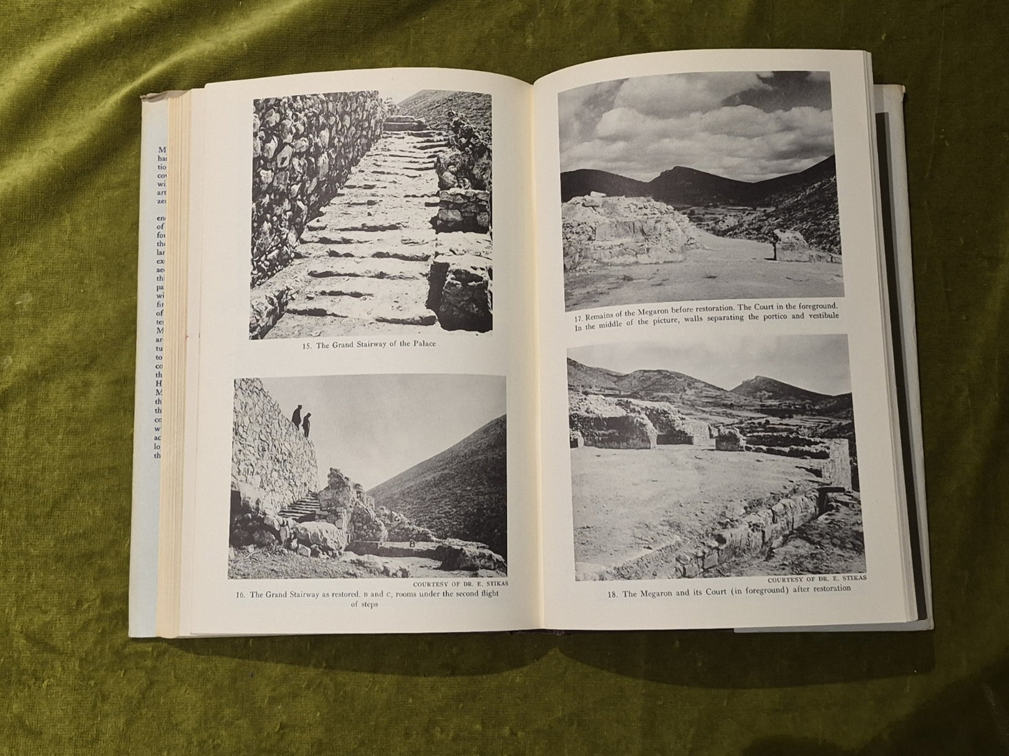 ANCIENT MYCENAE The Capital City of Agamemnon - George Mylonas 1st E. 1957 HB DJ5