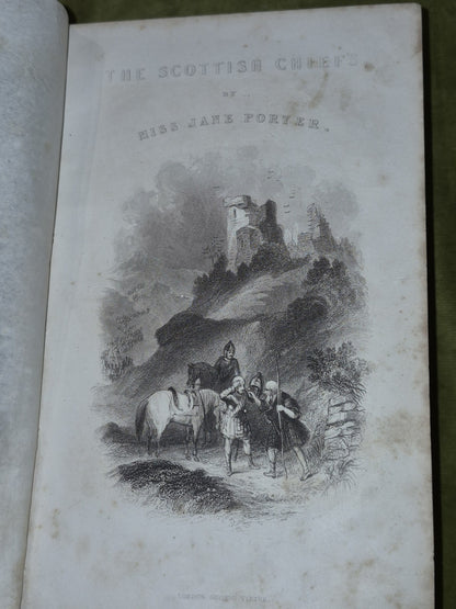 Scottish Chiefs Jane Porter Virtue and Company Complete Two Volumes in One c18409