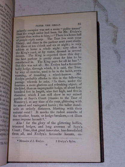 A memoir of the life of Peter the Great (1839) 3rd Ed Hb Book John Murray Pub.4