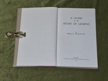 Lichen Illustrations & A Guide to the Study of Lichens0