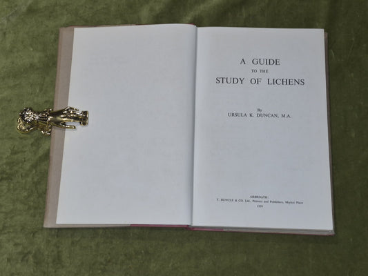 Lichen Illustrations & A Guide to the Study of Lichens0