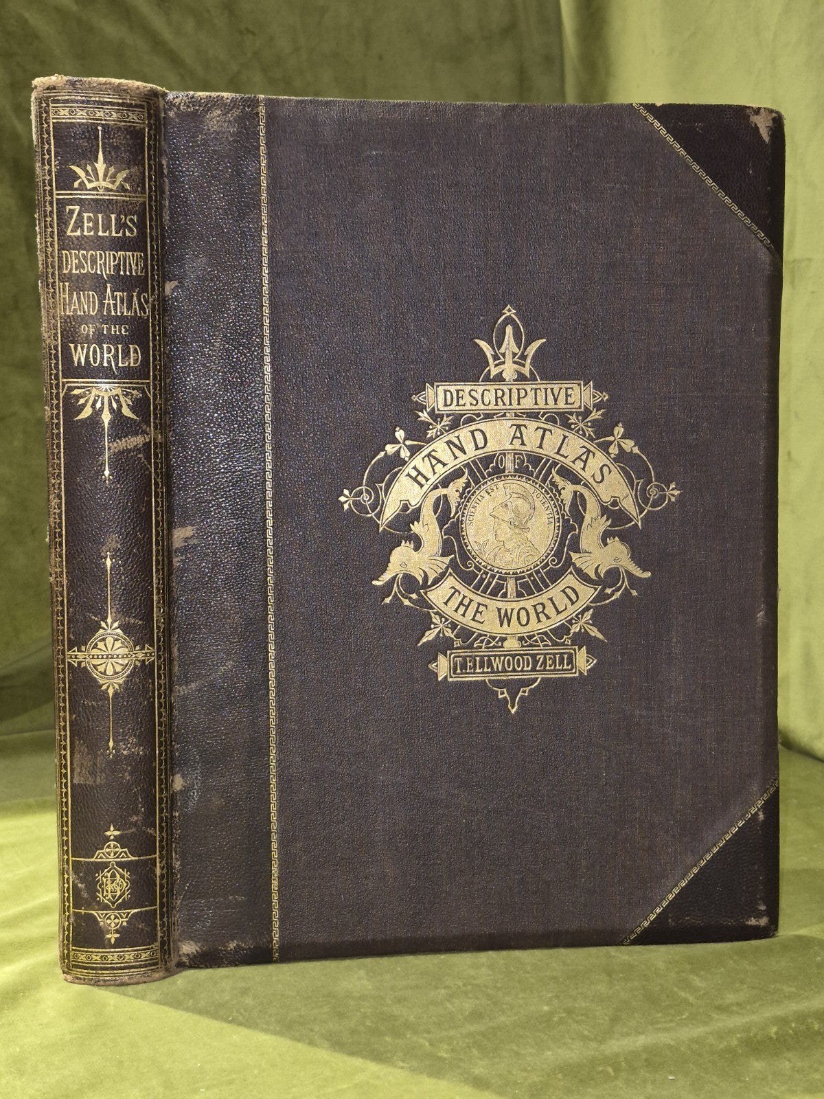 Zell's Descriptive Hand Atlas of The World (1875) John Bartholemew Ellwood Zell1