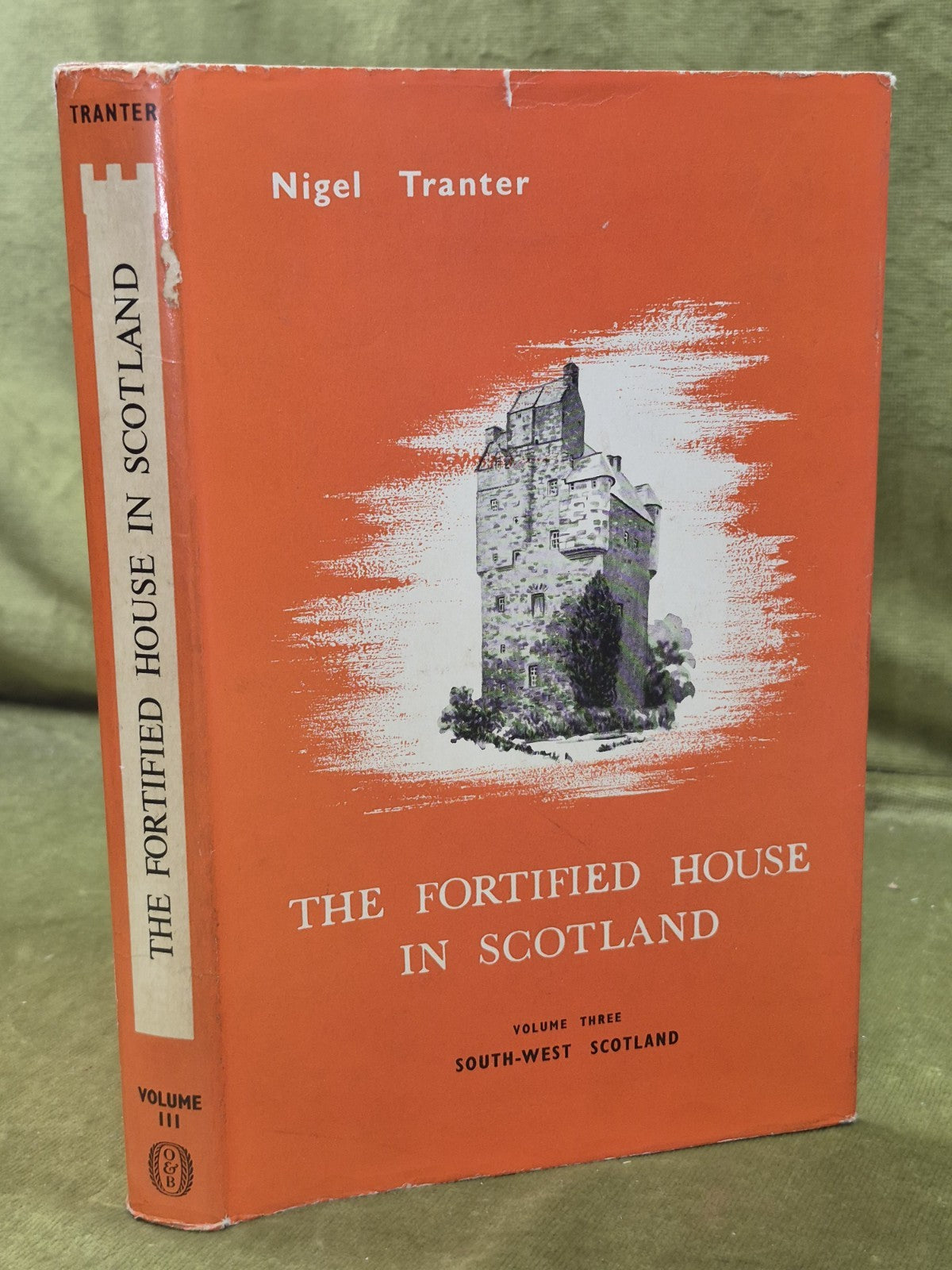 The Fortified House in Scotland Nigel Tranter First Editions + Facsimile HB DJ17